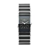Rado Womens R20785152 Integral Black Dial Ceramic Case Watch
