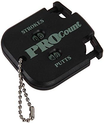 Professional Golf Scorer Score Stroke Putt Counter Dual Dial Durable Black