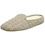 ACORN Women's Quilted Eco Scuff Slipper,Earth Tweed,6 M