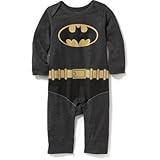 オールドネイビー OLD NAVY/ DC コミック? スーパーヒーロー ワンピース バットマン ロンパース長袖 3～6ヶ月【並行輸入】