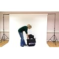 ARCTIC WHITE Creativity Photographic Studio Background Paper, 2.72m wide (9') x 11m long (36'), 180gsm heavyweight backdrop. SPECIAL OFFER - 4 for price of 3.