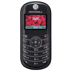 Motorola C139 Unlocked Cell Phone--U.S. Version with Warranty (Black)