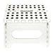 Guy Shorts | Kids Shorts | Cheap Shorts | Cool Shorts - Kikkerland EZ Fold Short Step Stool, White