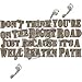 Well Beaten Path~god Womens T-Shirt Dress