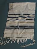 IMAGE OF Tallith, Jewish Payer Shawl Acrylic, Made in Israel