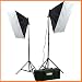 CanadianStudio 1600 W Video Photo Studio lighting Softbox light kit with 2 light stands, 8 5500K light bulbs, 2 softboxes and carrying case-FREE SHIPPING FROM CANADA