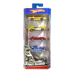 Hot Wheels 5 Car Gift Pack - Trick Tracks 5 by