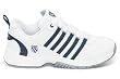 K-Swiss Men's Grancourt Tennis Shoe (White / Navy / Silver), Available in Various Sizes