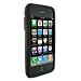 (Black Skin) Soft Rubber Silicone Skin case cover Apple iPhone 3G /3G S + screen protector fits iPho