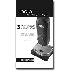 Halo 5010 Replacement HEPA Dust Filter Bags for the UV-ST Ultraviolet Vacuum
