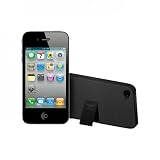 PETER J&Auml;CKEL MACLOVE Back Cover CRONUS Black fuer iPhone 4 inkl Antireflex Display Folie