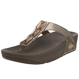 FitFlop Womens Pietra Sandal,Bronze,7 M US