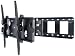 Kanto KMFMS3050B Full Motion Single Arm Mount for 30 to 50-Inch TVs