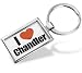 Keychain "I Love Chandler" region: Arizona, United States - Hand Made, Key chain ring