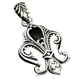 925 Silver Fleur De Lis Pendant