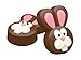 SpinningLeaf Easter Bunny Sandwich Cookie Mold