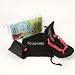 Footzy Rolls Rollable Travel Flip Flops Set M 7.5-8.5 Pink