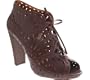 Vince Camuto Women's Carma Casual Shoes,Dark Brown Baby Calf,5.5 M US