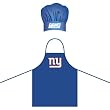 New York Giants NFL Barbeque Apron and Chef's Hat