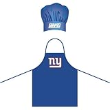 New York Giants NFL Barbeque Apron and Chef