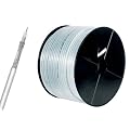 120dB Koaxial Antennen Kabel (CU) 4fach geschirmt 50m