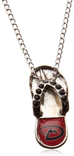 MLB Arizona Diamondbacks Crystal Flip Flop Necklace