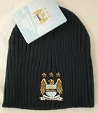MANCHESTER CITY OFFICIAL BRONX BEANIE KNITTED HAT ONE SIZE