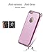 iPhone 6 Plus & iPhone 6s Plus Case, FLOVEME [ Smart Slide Series ] Premium Ultra Thin Flip PU Leather Folio Cover for Apple iPhone 6 Plus and iPhone 6s Plus 5.5 inch - Hot Pink
