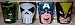 MARVEL COMICS Superheroes 4 Piece 1 oz SHOT GLASS BOXED SET