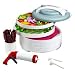 FD%2D61WHC Snackmaster Express Food Dehydrator All%2DIn%2DOne Kit with Jerky Gun