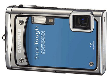 Olympus Stylus Tough 8000 12MP 2.7 LCD Digital Camera (Blue)