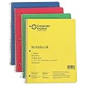 Notebook, 11"x9", College Rule, 3HP, 80 Sheets CEB19978