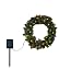 Mr. Light 24 inch Wreath with 50 Multicolor Solar LED Multi Function Lights