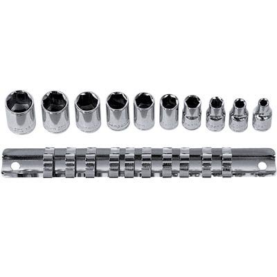 Northern Industrial Deep Well Socket Set - 1/4in. Drive, 10-Pc. SAE Set