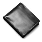 (グレンロイヤル) GLENROYAL 2つ折り財布[小銭入れ付き] BRIDLE LEATHER BLACK ブラック [並行輸入品]