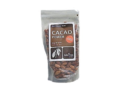 Certified Organic Kosher Raw Vegan Healthy Cacao Chocolate Beans - 1 Pound by Navitas Naturals