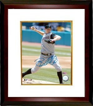 Brandon Webb Autographed/Hand Signed Arizona Diamondbacks 8x10 Photo Custom Framed- Webb Hologram