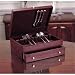 DARK MAHOGANY PROMOTIONAL CHEST - PROMOTIONAL CHEST, DARK MAHOGANY WOOD
