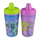 モンスターズ・インク Monsters, Inc　保冷ボトル2PパックPINK　Learning Curve7734g【マグ　水筒　吸いマグ　キャラクター　ベビー　キッズ　グッズ】