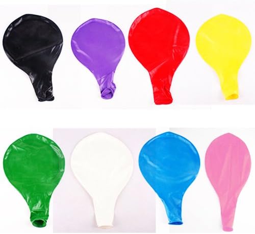 Colorful Wedding Birthday Party Decor Round Latex Balloon 36" 36 Inch WHQ19 (4 Yellow)