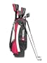 JG Rebel Fullset Golfschl�ger Set mit 9" Bag f�r Herren rot/schwarz