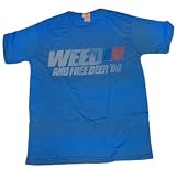 TS347 Weed and Free Beer '08 Junk Food T-Shirt