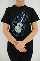 Lyrics Tee Black