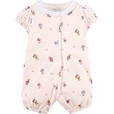 Ralph Lauren(ラルフローレン) 半袖ポロベア柄カバーオール(BabyPink)/ショートオール 9M(6-9ヶ月)[並行輸入品]