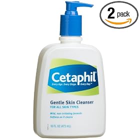 Cetaphil Gentle Skin Cleanser, 16-Ounce Bottles (Pack of 2)