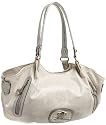 KATHY Van Zeeland Angel Dust A Line Tote,Ice,one size