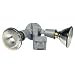 Heath Zenith SL-5410-GR 110-Degree Motion Sensing Security Light with Alert Flash, Gray