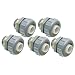Arlington NMLT50-5 1/2-Inch Non-Metallic Straight Liquid-Tight Connector, 5-Pack