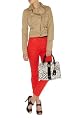 Suede Animal Print Box Bag
