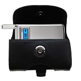 Horizontal Leather Case with Belt Clip/Loop for the Samsung SCH-A595